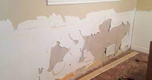 Damaged Plaster Wall Can Be Salvaged