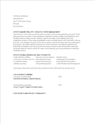 Our professional resume designs are proven to land interviews. Sports Marketing Assisstant Resume Templates At Allbusinesstemplates Com