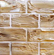 Plaster Standard Brick Stencil Wall