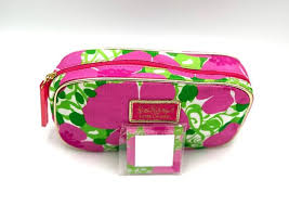pink colored makeup bags cases for