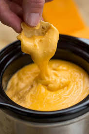 slow cooker nacho cheese sauce dinner