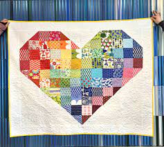 Wall Hanging Heart Quilt The