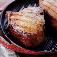 grilled maple brined pork chops recipe