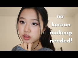 how to do a korean makeup look without