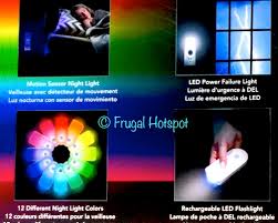 Costco Sale Sunbeam Color Changing Led Power Failure Night Light 3 Pk 15 99 Frugal Hotspot