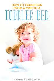 crib to toddler bed transition