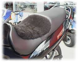 Lambswool Bike Seat Cover Benim