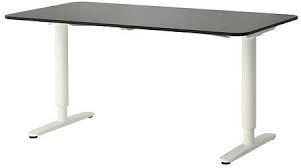 The ikea skarsta is a height adjustable sit/standing desk with a turn crank. Ikea Bekant Standing Desk Review Pain Free Working