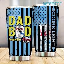 coors light tumbler dad bod powered by