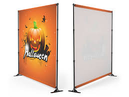 tension fabric backdrop banner stand