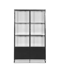 Cole Display Cabinet Double Black Ido