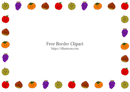cute fruit border background free png