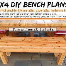 2x4 Bench Plans The Perfect Bench For