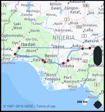 What Is The Distance From Gboko Nigeria To Ibadan Nigeria