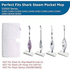 steam mop replacement pads for shark