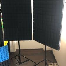 Diy Portable Acoustic Panels On Tripods