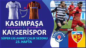 KASIMPAŞA - KAYSERİSPOR / Süper Lig Ahmet Çalık Sezonu 23. Hafta (FIFA 22 -  eFootball PES) - YouTube