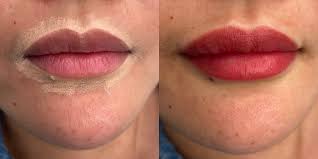 lip blushing review before after
