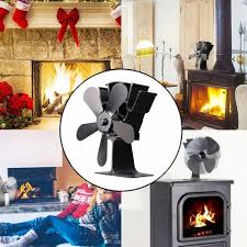 1100rpm 5 Blade Wood Stove Fan