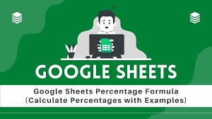 google sheets percene formula