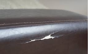 faux leather couch ling a step by