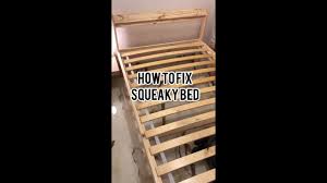 how to fix ikea squeaky bed slats you
