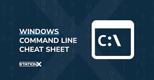 windows command line cheat sheet all