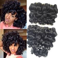 7a Grade Peruvian Deep Wave Short Curly Hair Weave 6 Bundles