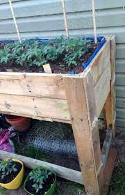 Diy Raised Garden Bed Using Pallets