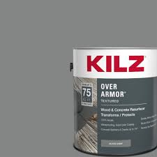kilz over armor textured slate gray