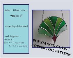 Stained Glass Pattern Easy Art Deco Pdf