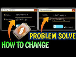 Using this generator you can make a stylish name for pubg, or free fire, or mobilelegends (ml), or any other game you like. How To Change Name Stylish Font In Free Fire Nickname Already Exists Problem Solve Use Rename Card Youtube