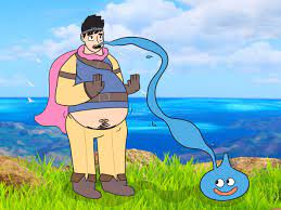 Dragon Quest Slime Inflation by MichaelTheBear -- Fur Affinity [dot] net
