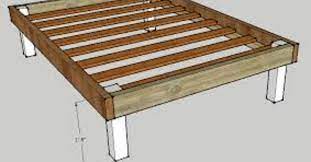 diy bed frame plans