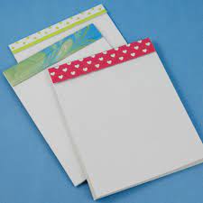 how to make recycled paper notepads