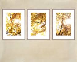 Autumn Tree Gallery Wall Print Set Of 3