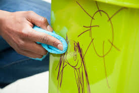 remove permanent marker from surfaces