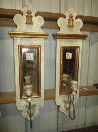 Pair Of Mirrored Sconces Rf