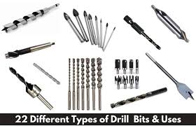 types of drill bits and their uses