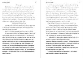 Creative Writing      Research Paper Outline TemplateApa     