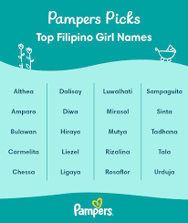 filipino names and their meanings