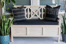 How To Build A Diy Outdoor Storage Bench