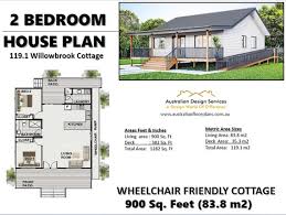 Country Cottage Small Home Design 2 Bed