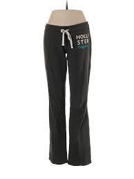 Details About Hollister Women Gray Sweatpants S