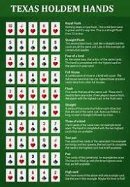 In fact, it's not difficult to learn the poker combinations in ascending order. Texas Holdem Rules Hands The Rules Of Poker Texas Holdem Poker