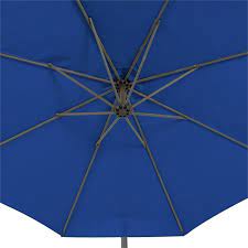 Corliving Offset Patio Umbrella In Coba