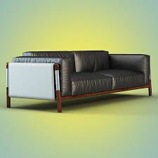 sofa urban by giorgetti 3d model cgtrader