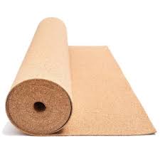 rolled cork underlay for eco friendly