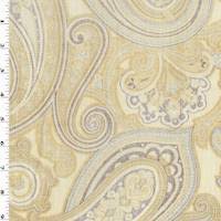 Paisley is an ornamental design which consists of curved teardrop shapes. Paisley Drapery Fabric Discount Fabrics