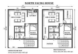 25 X32 North Facing House Design As